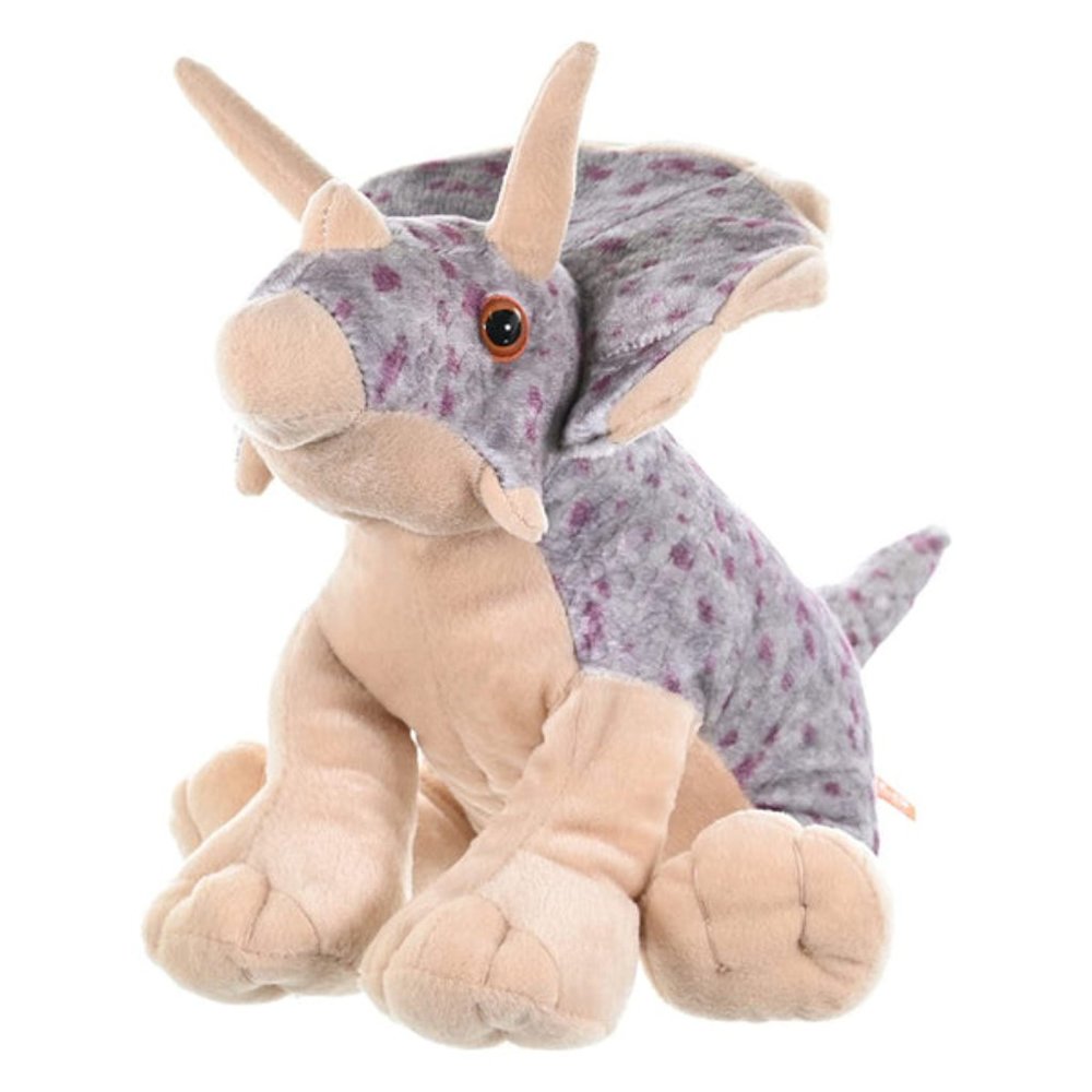 Wild Republic Triceratops Stuffed Animal - 12"